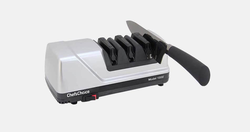 what is the best electric knife sharpener, Chef’sChoice 15 Trizor XV EdgeSelect