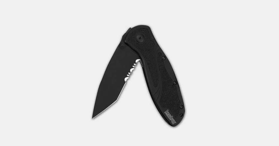 best tactical folding knife, Kershaw Blur Tanto Serrated Pocket Knife