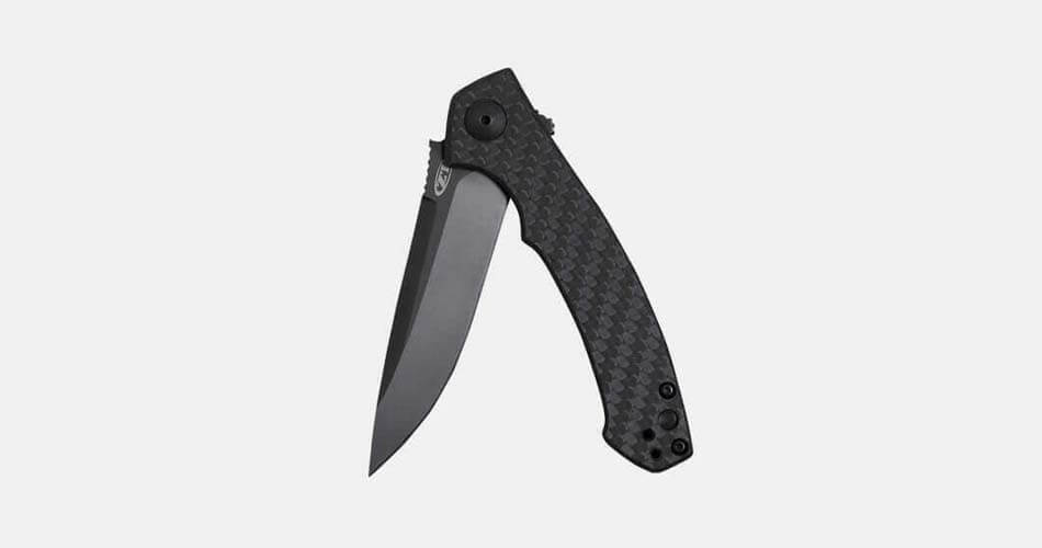 best flipper folding knives, Zero 0450CF Tolerance Folding Knife