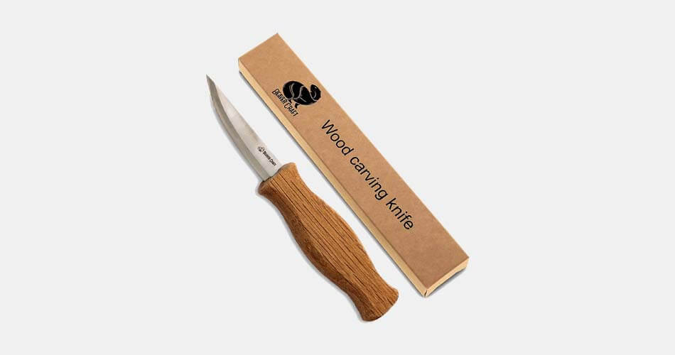 BeaverCraft Carving Sloyd Knife, budget wood carving knife