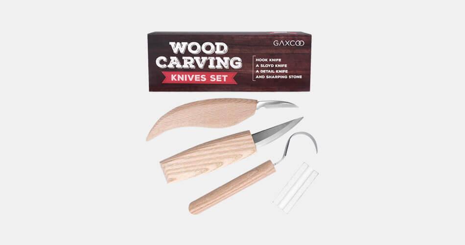 gaxcoo wood carving set, best wood carving knife for the money
