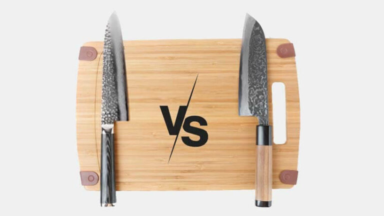 Santoku Knife vs Chef Knife