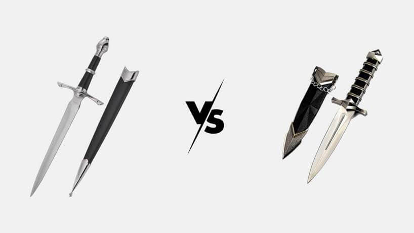 Dagger VS Knife
