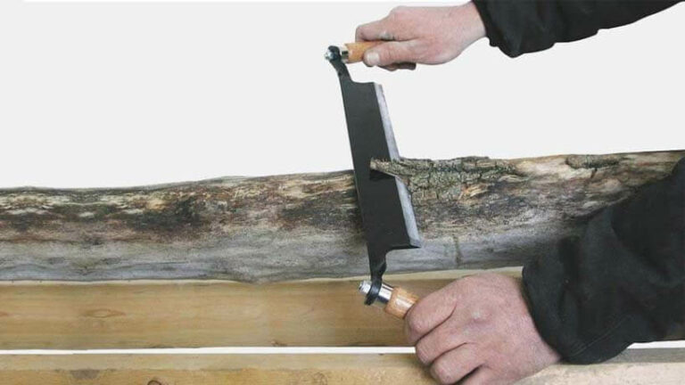 How To Use A Draw Knife